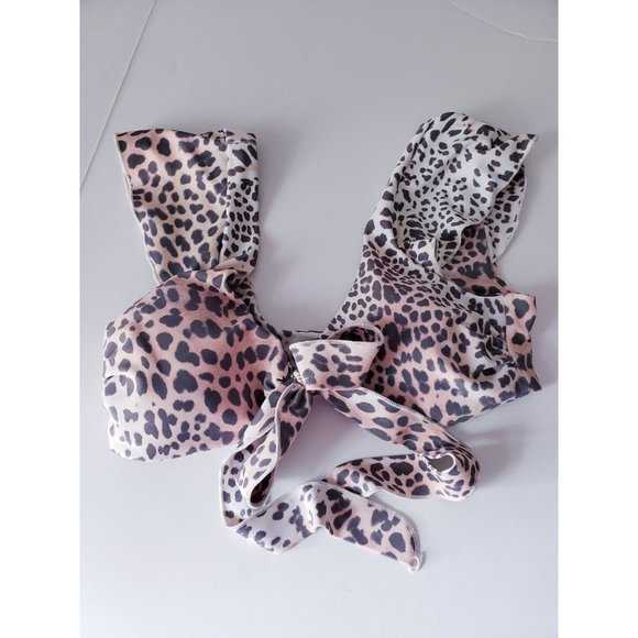 Leopard Print Women's Swim Top - Picture 1 of 3